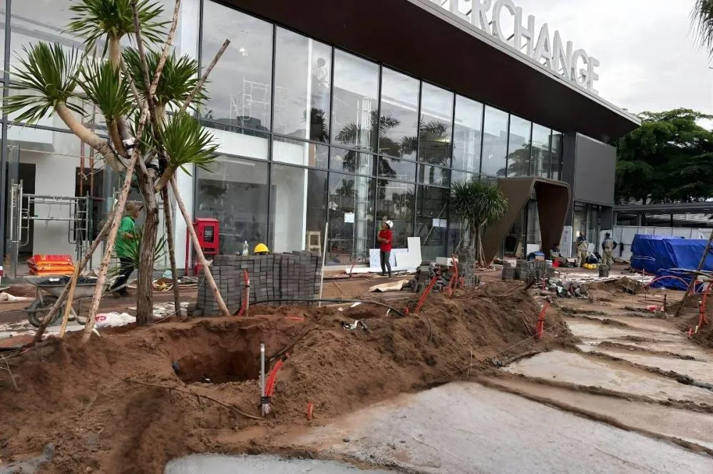 Trước khi thi công cảnh quan