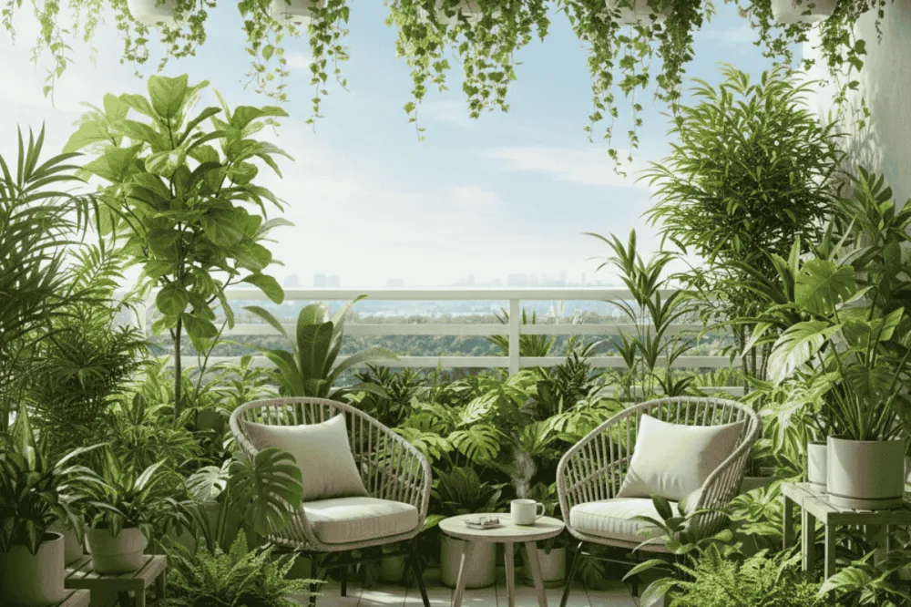 Bí quyết chọn cây sân thượng đẹp và bền bỉ