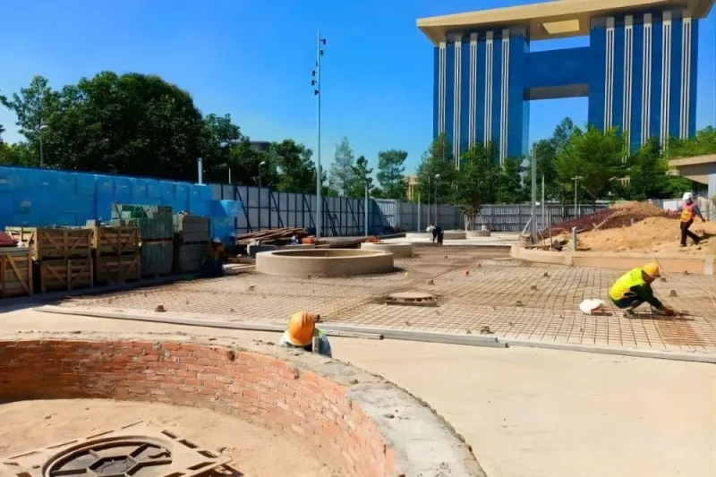 Kitta thi công cảnh quan dự án